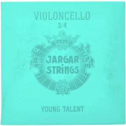 Jargar Strings Young Talent Σετ 4 Χορδές Τσέλου Medium Tension 3/4