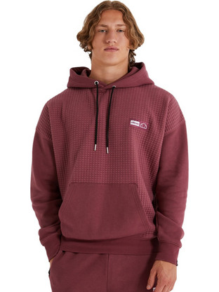 Ellesse Ανδρικό Αθλητικό Φούτερ με Κουκούλα Μπορντό SHL13383