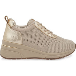 Seven Γυναικεία Sneakers Μπεζ Χρυσά X199F6233-Z36