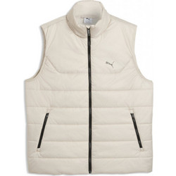 Puma Αμάνικο Γυναικείο Μπουφάν Puffer Μακρύ Λευκό 685209-82