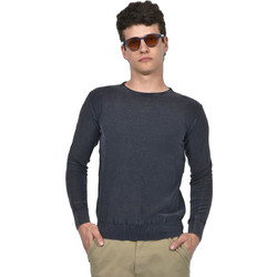 Berto Lucci Ανδρικό Πουλόβερ Navy Μπλε 07252-137-5015