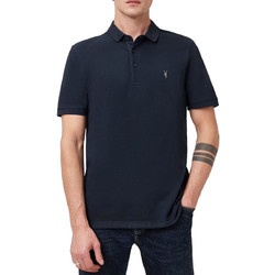 AllSaints Reform Ανδρική Μπλούζα Polo Navy Blue M075PB