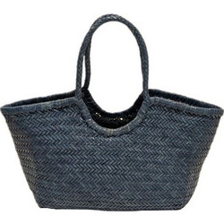 Dragon Diffusion Nantucket Basket Γυναικεία Τσάντα Χειρός Δερμάτινη Πετρόλ 8822