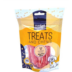Madpet Treats & Chews Chicken Marble Slice 100gr