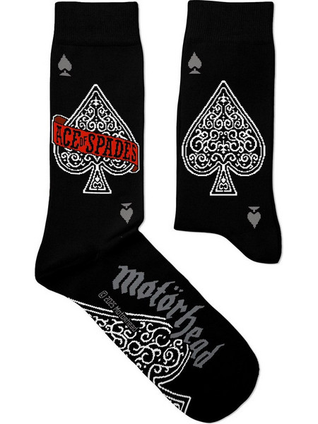 Sock Affairs Motorhead Ace Of Spades Ανδρικές Κάλτσες Ψηλές με Σχέδια Μαύρες 95-SS-MH-1980