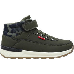 Levi's Παιδικά Μποτάκια Χακί με Σκρατς VASC0132S-0581