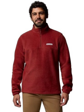 Columbia Steens Mountain+x2122 Half Zip FW26 Ανδρικό Αθλητικό Φούτερ Μπορντό 1620191-633