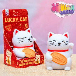 Boxer Gifts Lucky Cat Squishy Λευκό