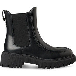 Envie Shoes Γυναικεία Μποτάκια Chelsea Μαύρα με Χοντρό Χαμηλό Τακούνι E12-24056-34