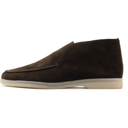 Komis & Komis Γυναικεία Μποτάκια Chukka Suede Σοκολατί D504