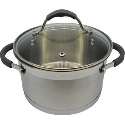 Ankor Κατσαρόλα Ανοξείδωτη Χωρίς Επίστρωση 18cm 2.7lt