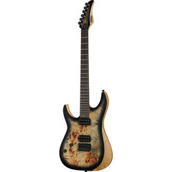 Schecter Reaper-6 LH Ηλεκτρική Κιθάρα ST Style με Μαγνήτες HH & Ταστιέρα Ebony Satin Charcoal Burst