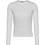 Tommy Jeans Γυναικείο Χειμερινό Top Ριπ Λευκό DW0DW17387-YBR