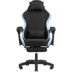 Mars Gaming MGC-X Καρέκλα Gaming Υφασμάτινη με Υποπόδιο Μαύρη AC-125O48