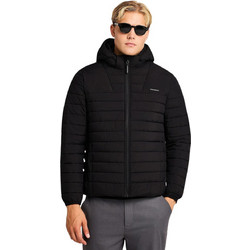 Funky Buddha Ανδρικό Μπουφάν Χειμωνιάτικο Puffer Μαύρο FBM014-002-01