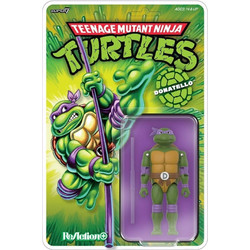 Super7 Teenage Mutant Ninja Turtles ReAction+ Wave 01 Donatello 10cm