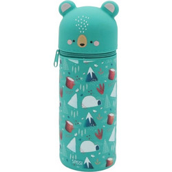 Sassi Munchy The Bear Κασετίνα Τιρκουάζ ST4977