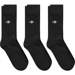Gant Ανδρικές Κάλτσες Ψηλές Μαύρες 3Pack 3G9960270-019