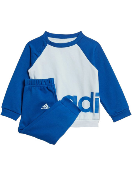 Adidas Βρεφικό Σετ Φόρμας για Αγόρι Χειμωνιάτικο Royal Blue Γαλάζιο GD6169