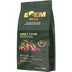 Edem Prime Adult Monoprotein Grain Free with Duck 14kg