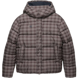 Superdry Γυναικείο Μπουφάν Χειμωνιάτικο Puffer Μακρύ Σοκολατί W5012270A