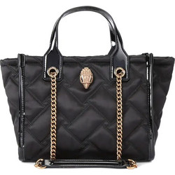 Kurt Geiger Hoxton Γυναικεία Τσάντα Χειρός Υφασμάτινη Μαύρη 5021900229