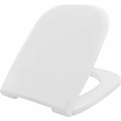 Elvit 1307 Καπάκι Λεκάνης D-Shape Πλαστικό Λευκό