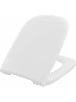 Elvit 1307 Καπάκι Λεκάνης D-Shape Πλαστικό Λευκό