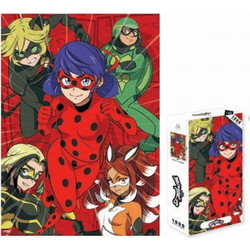 Puzzle Plastoy Miraculous 1000 Κομμάτια