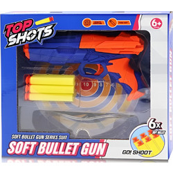 Top Shots Σετ Παιδικό Πιστόλι με Βελάκια 999-89