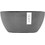 Ecopots Sofia 30 Γλάστρα Στρογγυλή Πλαστική Γκρι 23x13.5cm 31799-257