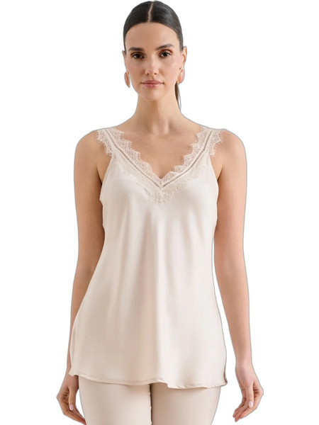 Desiree Γυναικείο Καλοκαιρινό Lingerie Top Σατέν Nude 17.44024