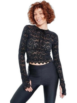 PCP Γυναικείο Χειμερινό Crop Top Μαύρο 2026-W47-0000