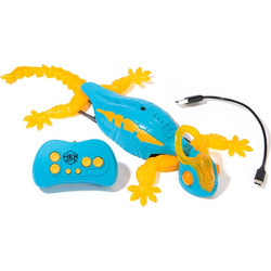 Spin Master Hex Bots Wall Crawler Chameleon Orange & Blue Τηλεκατευθυνόμενο 681147125391