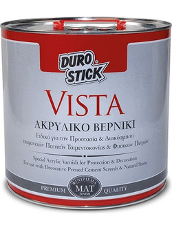 Durostick Vista Βερνίκι Επιφάνειας Πέτρας Διαλύτου Ματ 15lt