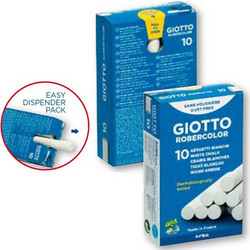 Κιμωλίες GIOTTO ΛΕΥΚΕΣ 10τεμ 5387