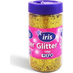 Iris Χρυσόσκονη Αλατιέρα Χρυσό 100gr