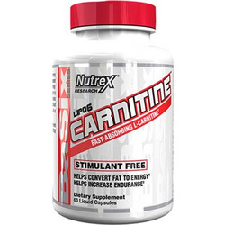 Nutrex Lipo-6 Carnitine Συμπλήρωμα Διατροφής με Καρνιτίνη 1310mg 60 Κάψουλες
