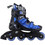 Αθλοπαιδιά Inline Αυξομειούμενα Rollers Ενηλίκων Μαύρα Μπλε 2.1011
