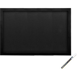 Πίνακας επιτοίχιος 40x60cm Μαύρο Οικονομική Σειρά SECURIT c42998