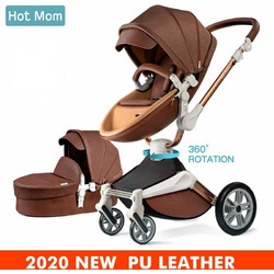 Hot Mom 360 Καρότσι Μωρού 3 σε 1 Coffee
