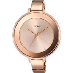 Lorus Γυναικείο Ρολόι με Ροζ Χρυσό Μεταλλικό Μπρασελέ RG220LX9