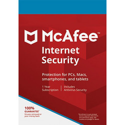 McAfee Internet Security για 5 Συσκευές και 1 Έτος Χρήσης (Ηλεκτρονική Άδεια)