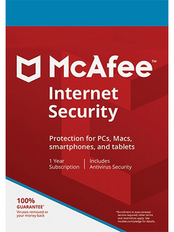 McAfee Internet Security για 5 Συσκευές και 1 Έτος Χρήσης (Ηλεκτρονική Άδεια)