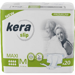 Kera Slip Premium Maxi Medium Πάνες Ακράτειας 8 Σταγόνες 20τμχ