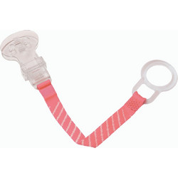 Κορδέλα στήριξης πιπίλας DR BROWN'S, χρώμα ροζ (990-pink)