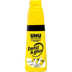 Κόλλα Γενικής Χρήσης με Τριπλό Στόμιο 35ml UHU Twist & Glue 63846
