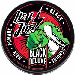 Hey Joe Black Deluxe Genuine Pomade Μαλλιών με Χρώμα Πολύ Δυνατό Κράτημα Κράτημα 100ml