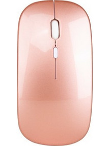 HXSJ M80 Ασύρματο Ποντίκι Rose Gold