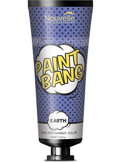 Nouvelle Paint Bang Earth Ημιμόνιμη Βαφή Μαλλιών Χωρίς Αμμωνία 75ml